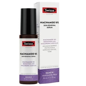 (PRE ORDER) Swisse Skincare Niacinamide 10% Skin Renewal Serum 50ml shelf life 2yrs